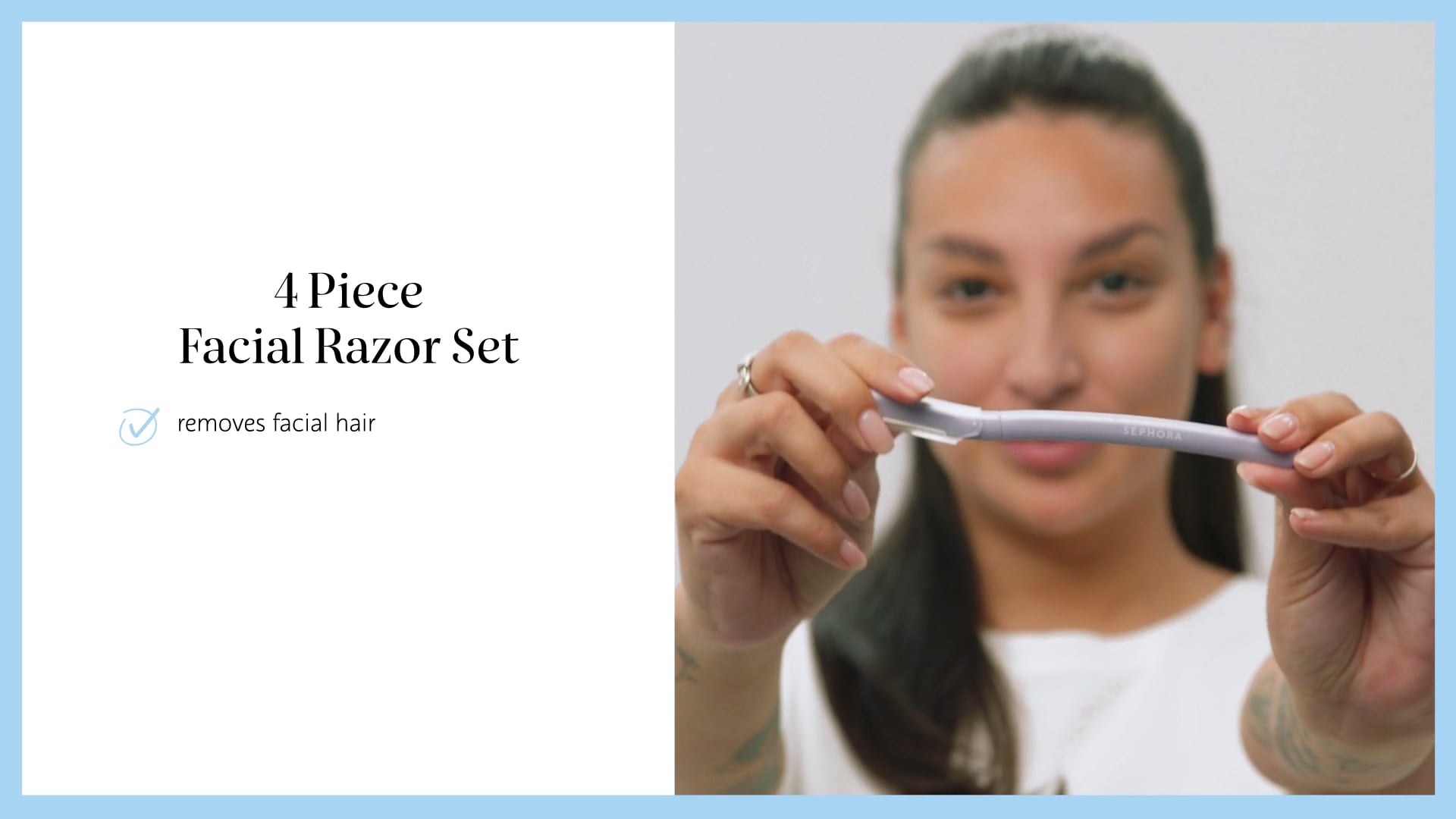4 Piece Facial Razor Set SEPHORA COLLECTION Sephora